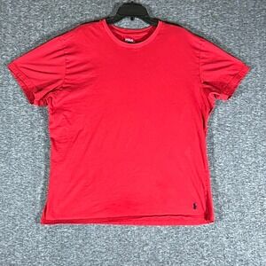 Polo‎ Ralph Lauren Men's Red Cotton Classic Fit T Shirt Size XL